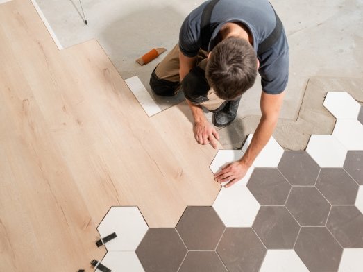 Flooring installation services in Peoria